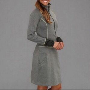 Columbia Omni Wick Grey High Collar Active Wear Dress